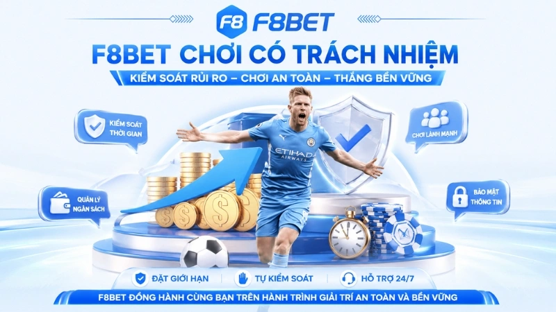 F8BET Chơi Có Trách Nhiệm – Kiểm Soát Rủi Ro 2026
