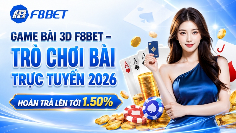 Game Bài 3D F8BET – Trò Chơi Bài Trực Tuyến 2026